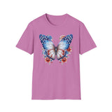 Watercolor Butterfly - Unisex Softstyle T-Shirt