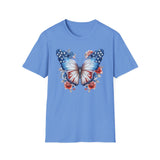 Watercolor Butterfly - Unisex Softstyle T-Shirt