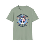 Party In The USA - Unisex Softstyle T-Shirt