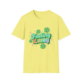 Feeling Luck St Patrick's Day Softstyle T Shirt - Funny Shirt, St Patties Shirt, Green Shirt