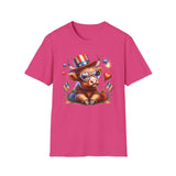 All American Cow - Unisex Softstyle T-Shirt