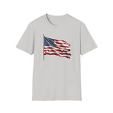 Waving Flag - Unisex Softstyle T-Shirt