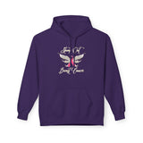 Stamp Out Breast Cancer - Unisex Midweight Softstyle Fleece Hoodie