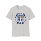 Party In The USA - Unisex Softstyle T-Shirt