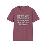 In Your Lane - Unisex Softstyle T-Shirt