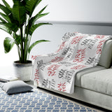 Serial Napper - Napping Blanket, Good at Naps, Nap Queen - Velveteen Plush Blanket