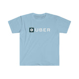 Driver Delivery Softstyle T Shirt - New Logo Uber, Ride Share Shirt - Unisex Softstyle T-Shirt
