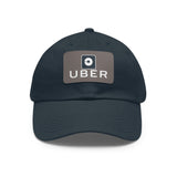 Uber Driver Twill Hat with Faux Leather Patch