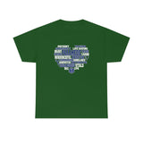 Paramedic Heart Shirt - EMT EMS Medic Firefighter Ambulance Doctor Nurse RN Emergency First Responder Shirt - Heavy Cotton Unisex
