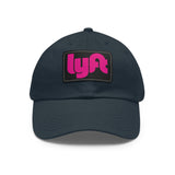 Lyft Twill Hat with Faux Leather Patch