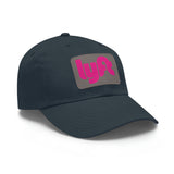 Lyft Twill Hat with Faux Leather Patch