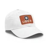 Uber Driver Twill Hat with Faux Leather Patch