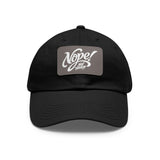 Nope Not Today Twill Hat with Faux Leather Patch