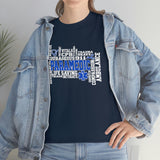 Paramedic Shirt Words - EMT EMS Medic Firefighter Ambulance Doctor Nurse RN Emergency First Responder Shirt - Heavy Cotton Unisex
