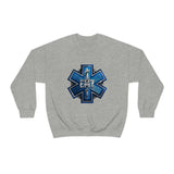 Star Of Life EMT Sweatshirt - Gift EMS Medic Firefighter Ambulance Emergency First Responder Shirt - Unisex Heavy Blend Sweatshirt