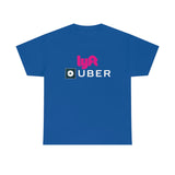 Driver Delivery T Shirt - New Logo Uber, Lyft, Both Logo - Ride Share Shirt - Short Sleeve Unisex Tees - Heavy Cotton