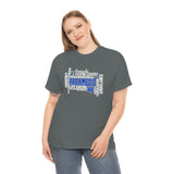 Paramedic Shirt Words - EMT EMS Medic Firefighter Ambulance Doctor Nurse RN Emergency First Responder Shirt - Heavy Cotton Unisex