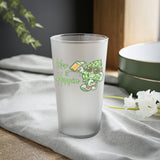 Keep It Hoppin' Pint - Frosted Pint Glass 16oz