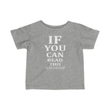 Baby Diaper T Shirt Wt - Baby Gift, Baby Shower, Baby Present, Baby Birthday, Pregnancy Announcement, New Mom Shirt - Infant Fine Jerse