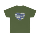 Paramedic Heart Shirt - EMT EMS Medic Firefighter Ambulance Doctor Nurse RN Emergency First Responder Shirt - Heavy Cotton Unisex