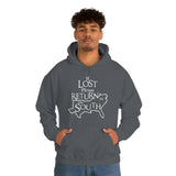 Lost Return to the South Hoodie - Texas Alabama Georgia North South Carolina Florida Louisiana Mississippi Tennessee Kentucky Virginia