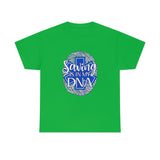 Saving Is In My DNA T Shirt - Paramedic Emt Ems Medic Firefighter Ambulance Doctor Nurse RN Emergency First Responder- Heavy Cotton