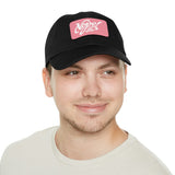 Nope Not Today Twill Hat with Faux Leather Patch