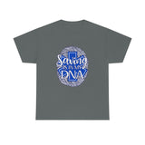 Saving Is In My DNA T Shirt - Paramedic Emt Ems Medic Firefighter Ambulance Doctor Nurse RN Emergency First Responder- Heavy Cotton
