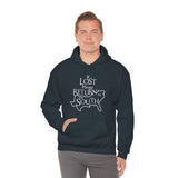 Lost Return to the South Hoodie - Texas Alabama Georgia North South Carolina Florida Louisiana Mississippi Tennessee Kentucky Virginia