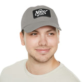 Nope Not Today Twill Hat with Faux Leather Patch
