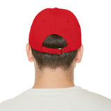 Nope Not Today Twill Hat with Faux Leather Patch