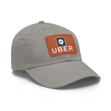 Uber Driver Twill Hat with Faux Leather Patch