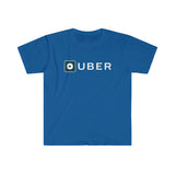 Driver Delivery Softstyle T Shirt - New Logo Uber, Ride Share Shirt - Unisex Softstyle T-Shirt