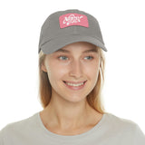Nope Not Today Twill Hat with Faux Leather Patch
