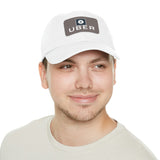 Uber Driver Twill Hat with Faux Leather Patch