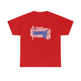Paramedic Shirt Words - EMT EMS Medic Firefighter Ambulance Doctor Nurse RN Emergency First Responder Shirt - Heavy Cotton Unisex