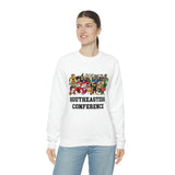 SEC Unisex Heavy Blend Sweatshirt - College Football Shirt, Southeastern Conference Shirt Football Team, Gift for Him Her Dad Mom