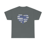 Paramedic Heart Shirt - EMT EMS Medic Firefighter Ambulance Doctor Nurse RN Emergency First Responder Shirt - Heavy Cotton Unisex