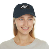 Nope Not Today Twill Hat with Faux Leather Patch