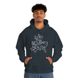 Lost Return to the South Hoodie - Texas Alabama Georgia North South Carolina Florida Louisiana Mississippi Tennessee Kentucky Virginia