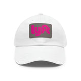 Lyft Twill Hat with Faux Leather Patch
