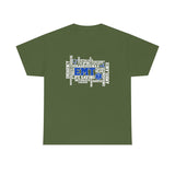 EMT Words Shirt - Paramedic EMS Medic Firefighter Ambulance Doctor Nurse RN Emergency First Responder - Heavy Cotton Unisex