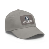 Uber Driver Twill Hat with Faux Leather Patch
