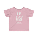 Baby Diaper T Shirt Wt - Baby Gift, Baby Shower, Baby Present, Baby Birthday, Pregnancy Announcement, New Mom Shirt - Infant Fine Jerse