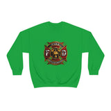 Firefighter Sweatshirt Fire Department - Unisex Heavy Blend Sweatshirt