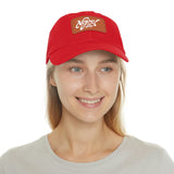 Nope Not Today Twill Hat with Faux Leather Patch
