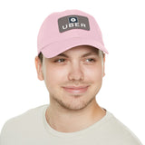 Uber Driver Twill Hat with Faux Leather Patch