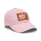 Nope Not Today Twill Hat with Faux Leather Patch