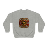 Firefighter Sweatshirt Fire Department - Unisex Heavy Blend Sweatshirt