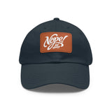 Nope Not Today Twill Hat with Faux Leather Patch